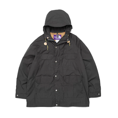 TNF Purple Label Unisex Dark Grey Utility Hooded Outdoor Jacket NP2201N-DH