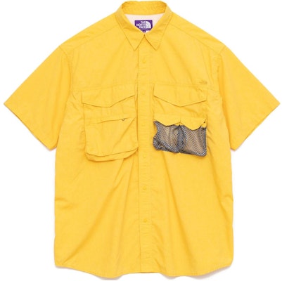 The North Face PURPLE LABEL Unisex Loose Fit Kemeja Kuning Lengan Pendek. NT3320N-Y Buy The North Face PURPLE LABEL Unisex Loose Fit Kemeja Kuning Lengan Pendek. NT3320N-Y
