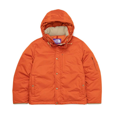 TNF PURPLE LABEL Unisex Orange Logo Embroidered Puffer Jacket ND2266N-OR