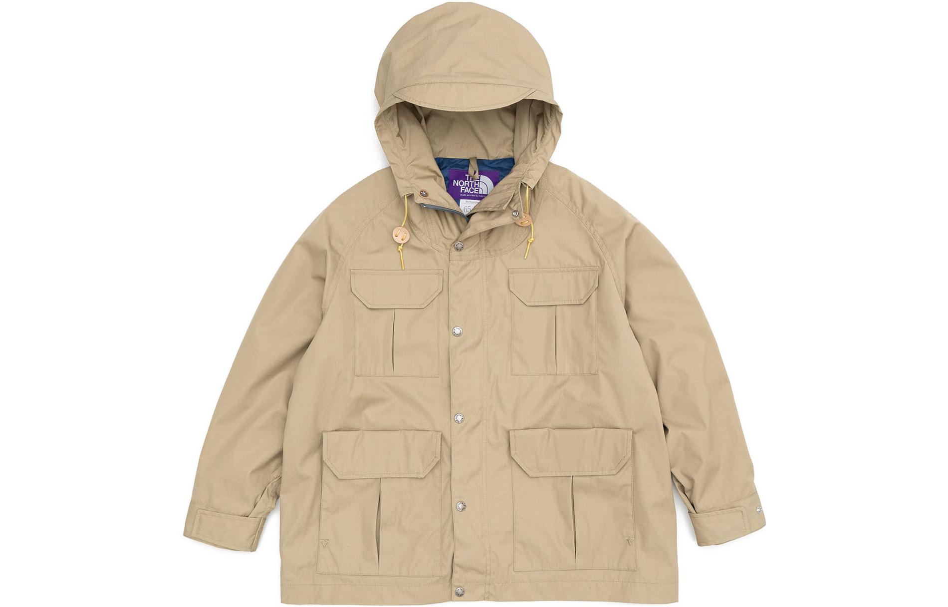 The North Face PURPLE LABEL Unisex Pocket Hooded Jacket - Vintage Beige NP2302N-VB