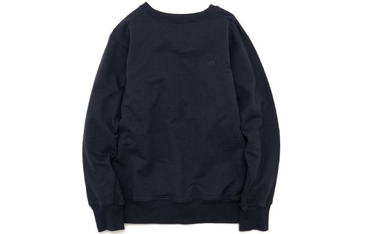 The North Face Purple Label Unisex Solid Sweatshirt Dark Grey NT6903N-CH