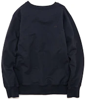 The North Face Purple Label Unisex Solid Sweatshirt Dark Grey NT6903N-CH The North Face Purple Label Unisex Solid Sweatshirt Dark Grey NT6903N-CH