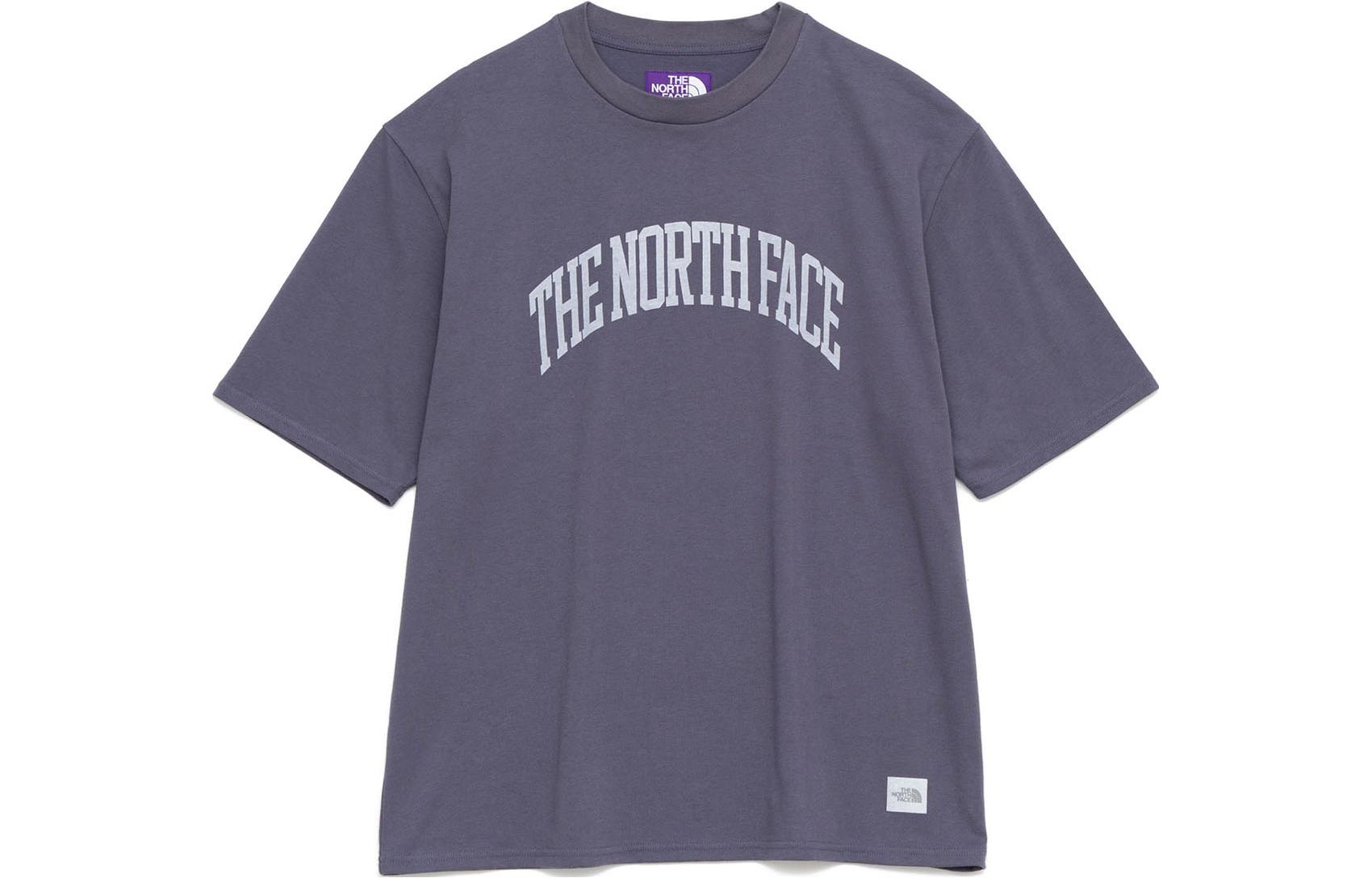 THE NORTH FACE PURPLE LABEL Vintage Navy Unisex Logo Print Relaxed Tee NT3324N-VN