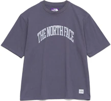 THE NORTH FACE PURPLE LABEL Vintage Navy Unisex Logo Print Relaxed Tee NT3324N-VN THE NORTH FACE PURPLE LABEL Vintage Navy Unisex Logo Print Relaxed Tee NT3324N-VN