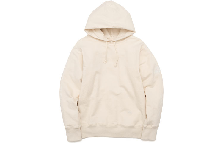 The North Face Purple Label White Cotton Casual Hoodie NT6052N-NA
