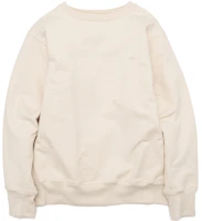 The North Face Purple Label White Crewneck Long Sleeve Sweatshirt Unisex NT6903N-NA The North Face Purple Label White Crewneck Long Sleeve Sweatshirt Unisex NT6903N-NA