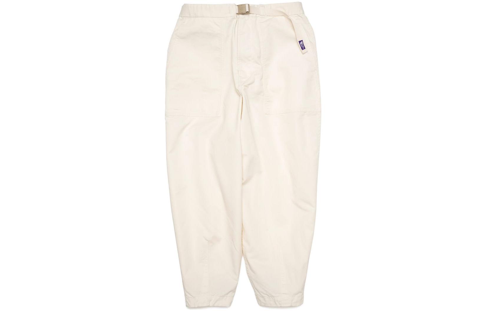 The North Face PURPLE LABEL White Loose Fit Casual Cargo Pants NT5106N-NA