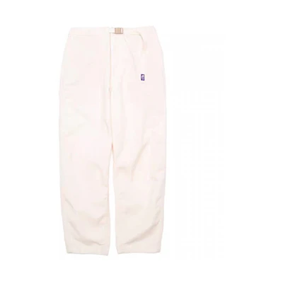 TNF PURPLE LABEL White Tapered Straight Casual Pants NT5302N-NA