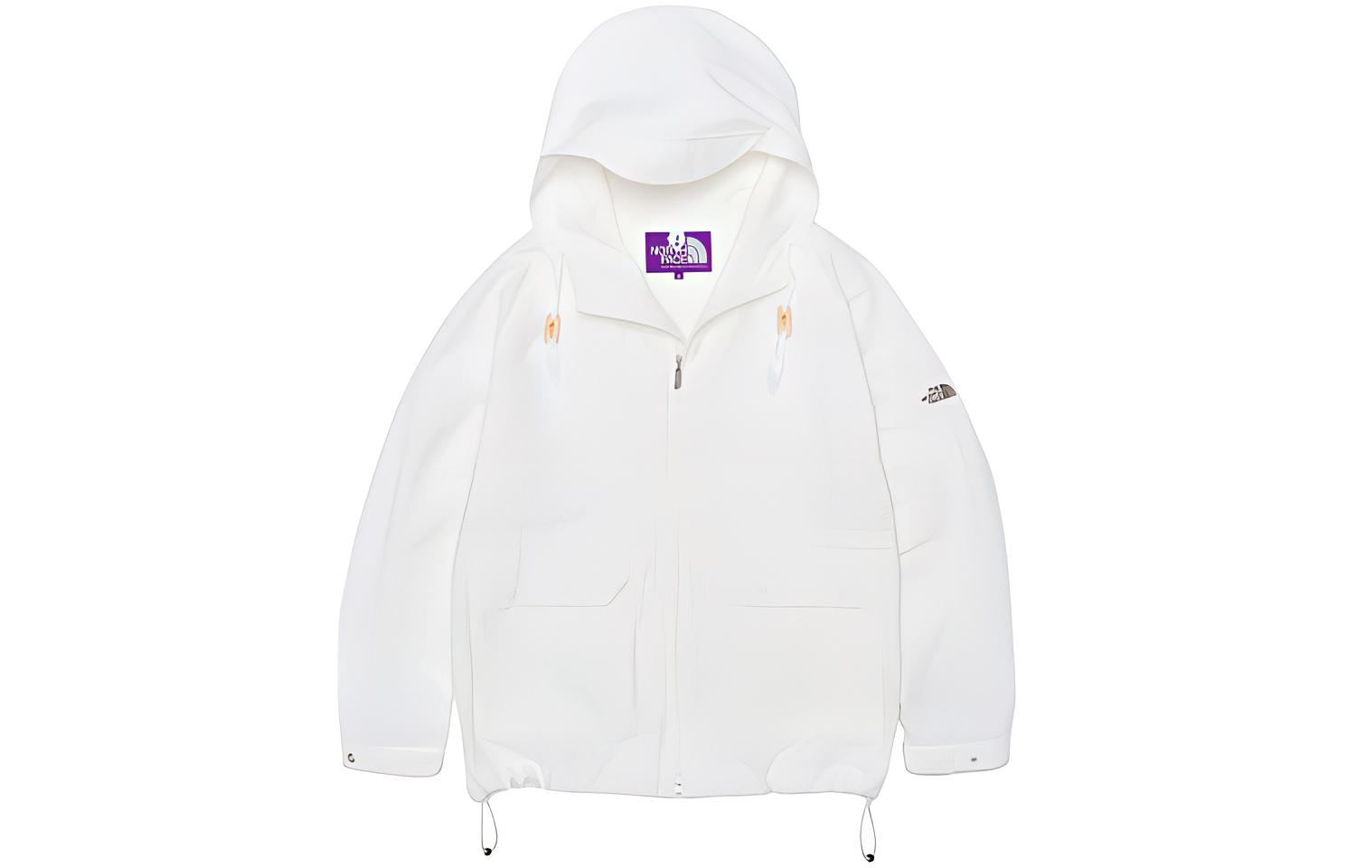 The North Face Purple Label White Zip Hoodie Jacket Unisex Japan Edition NP2204N-OW