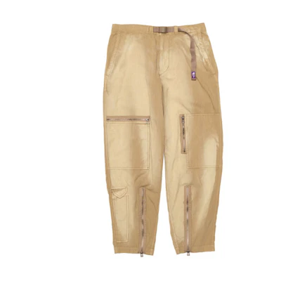 TNF PURPLE LABEL Yellow Gradient Straight-Leg Work Pants Men NT5209N-BE