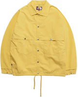 The North Face Purple Label Yellow Solid Loose-Fit Long-Sleeve Jacket NP2408N-Y The North Face Purple Label Yellow Solid Loose-Fit Long-Sleeve Jacket NP2408N-Y