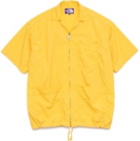 The North Face PURPLE LABEL Yellow Zip Pocket Short Sleeve Shirt NT3321N-Y The North Face PURPLE LABEL Yellow Zip Pocket Short Sleeve Shirt NT3321N-Y