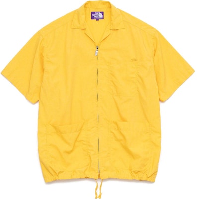 The North Face PURPLE LABEL Kemeja Lengan Pendek Kuning Zip Pocket NT3321N-Y Buy The North Face PURPLE LABEL Kemeja Lengan Pendek Kuning Zip Pocket NT3321N-Y