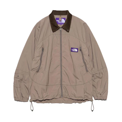 TNF PURPLE LABEL Zip-Up Jacket Khaki Beige NP2406N-KB