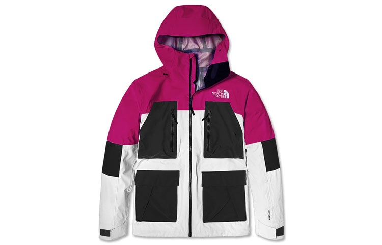 The North Face Purple Multi-Pocket Waterproof Breathable Hooded Jacket NF0A5ABZ-2Q1