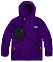 The North Face Purple Outdoor Fleece Hoodie with Hood NF0A4U6B-NL4 The North Face Purple Outdoor Fleece Hoodie with Hood NF0A4U6B-NL4