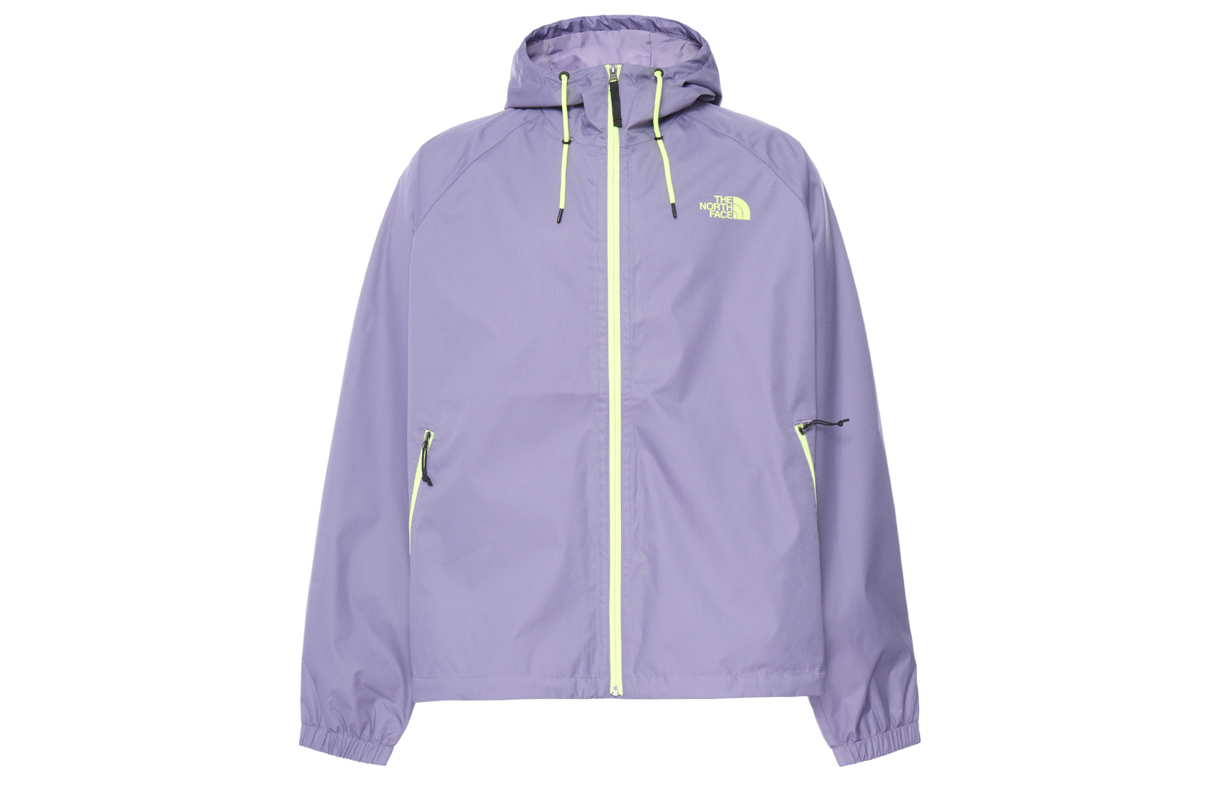 TNF Purple Waterproof Letter Print Loose Hoodie Jacket NF0A7ZYD-RK4 圖 2