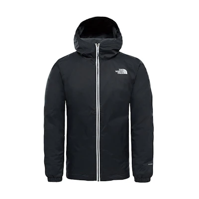 TNF Quest Black Waterproof Windbreaker Hooded Jacket NF0AC302-JK3