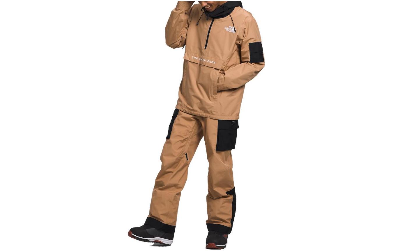 TNF Raadik GTX Anorak Brown Loose Fit Pullover Jacket NF0A82V7-KOM