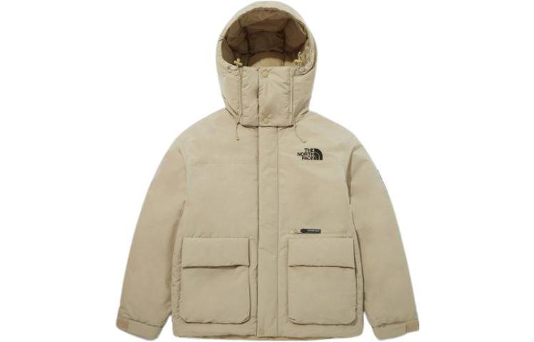 TNF Ranger Logo Down Jacket Unisex Khaki NJ1DP58L