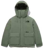 The North Face Ranger Logo Hoodie Down Jacket Unisex Green NJ1DP58K The North Face Ranger Logo Hoodie Down Jacket Unisex Green NJ1DP58K