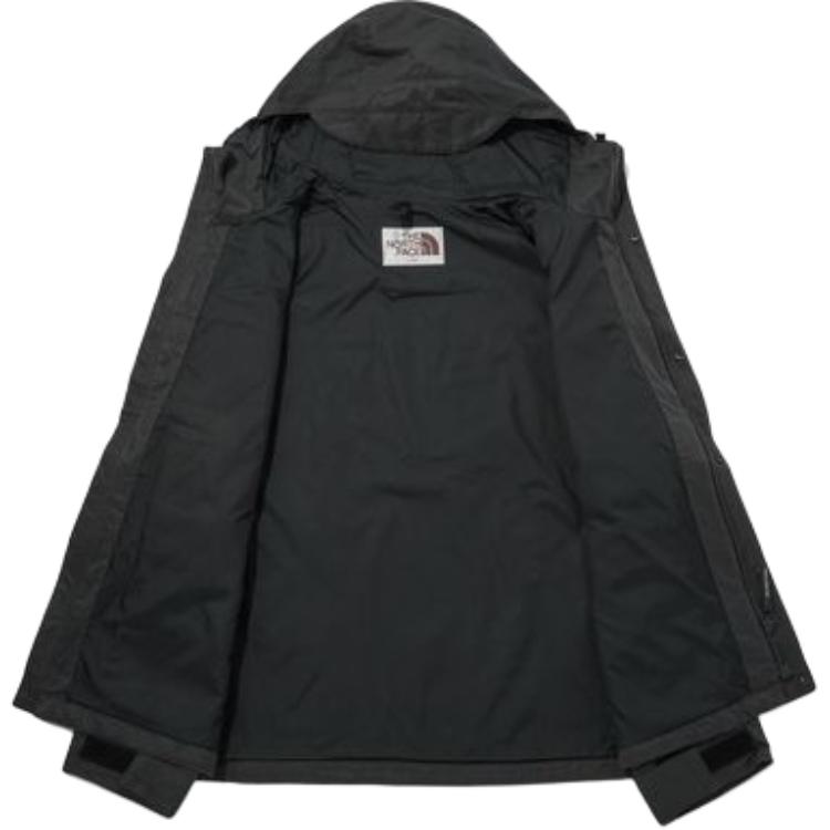 Shop The North Face Ranger Logo Hoodie Jaket Outdoor Multi-Pocket Unisex - Charcoal. NJ3BP53J