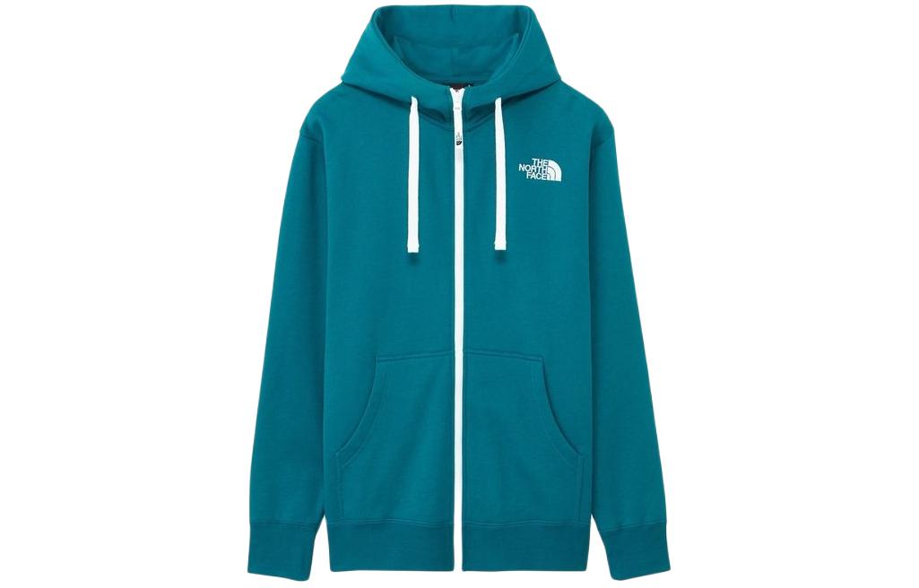 TNF Rearview Full Zip Hoodie Blue Drawstring Sweatshirt NT12442-BM
