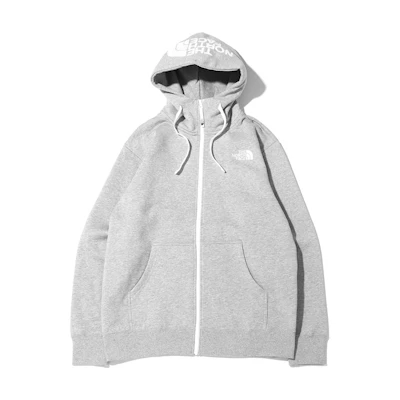 TNF Rearview Full Zip Hoodie Jacket - Heather Gray NT12340-Z