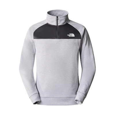 TNF Reaxion 1/4 Zip Colorblock Fleece Sweatshirt Men’s Grey NF0A855L-FTM