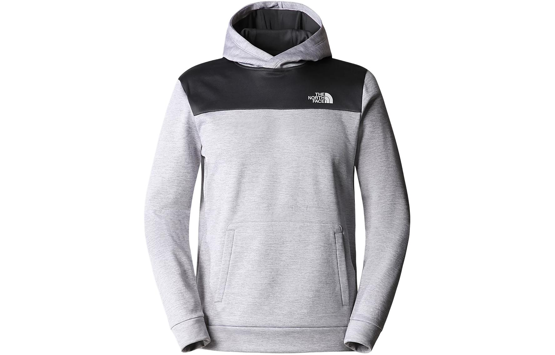 TNF Reaxion Fleece Pullover Hoodie Men’s Light Gray/Asphalt Gray NF0A7ZA8-FTM