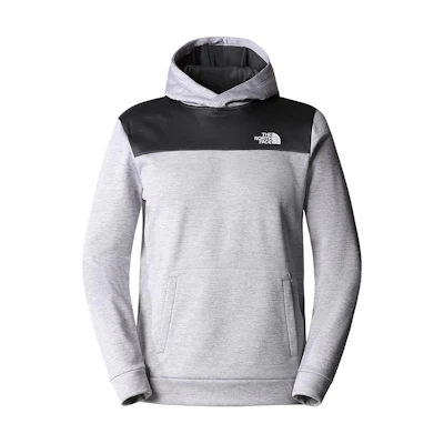TNF Reaxion Fleece Pullover Hoodie Men’s Light Gray/Asphalt Gray NF0A7ZA8-FTM