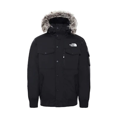 TNF Recycled Gotham Black Winter Down Jacket 550 Fill NF0A4M8F-JK3