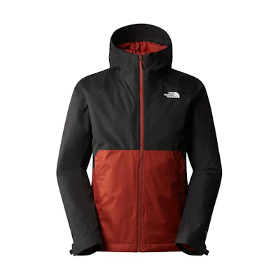 TNF Red/Black Colorblock Waterproof Breathable Hooded Jacket Men NF0A3YFI-WEW