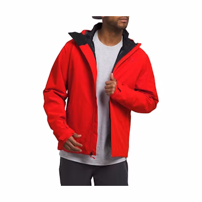 TNF Red/Black Hooded Casual Sport Jacket NNF0A7UL5-WU5