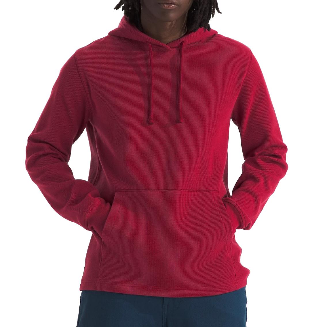 TNF Red Casual Warm Comfortable Long-Sleeve Sweatshirt NF0A7WS8-1IX