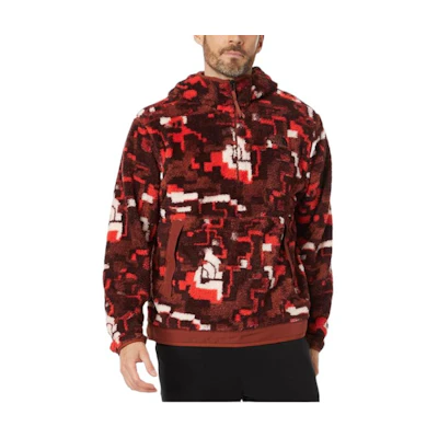 TNF Red Colorblock Hooded Jacket NF0A84HX-OOP