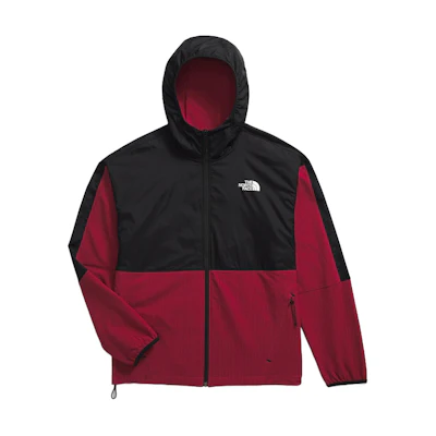 TNF Red Colorblock Hooded Zip Jacket NF0A88XV-5BO