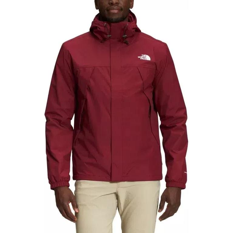 TNF Red Detachable Hood Logo Jacket NF0A7UJP-6R3