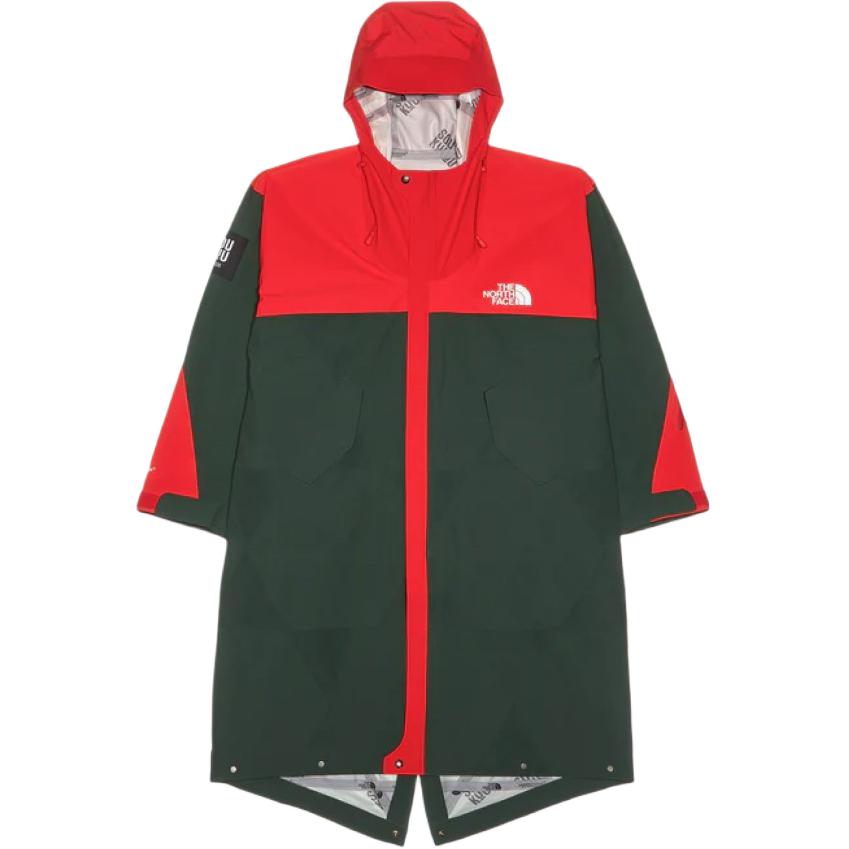 TNF Red FW23 Unisex Outdoor Waterproof Windbreaker Jacket NF0A84S5-O4Y