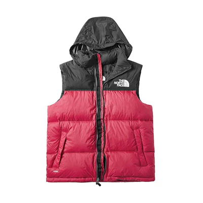 TNF Red Hooded Vest NF0A496T-682