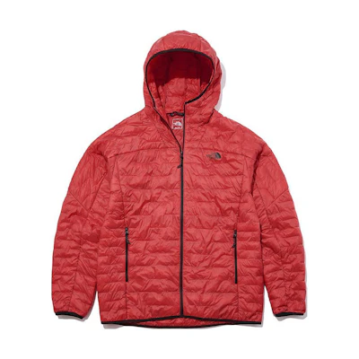 TNF Red Hoodie Jacket with Logo Print NJ3NL72B