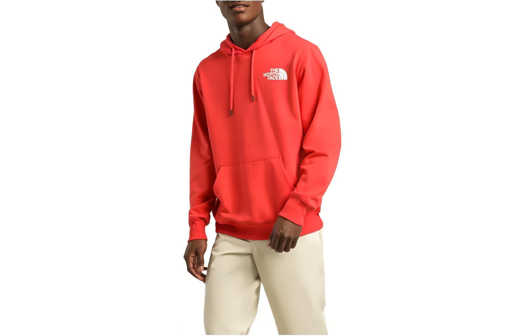 TNF Red Hoodie with Animal Pattern Print NF0A5J8Z-V33