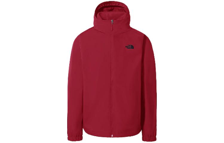 The North Face Red Logo Print Zip-Up Sports Jacket NF0A82GA-P3D