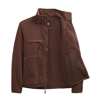 TNF Red Logo Zip-Up Jacket with Stand Collar NF0A7UR2-6S2