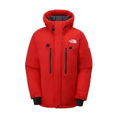 TNF Red Unisex Hoodie Full-Zip Padded Jacket Casual Wear NJ1DP99B