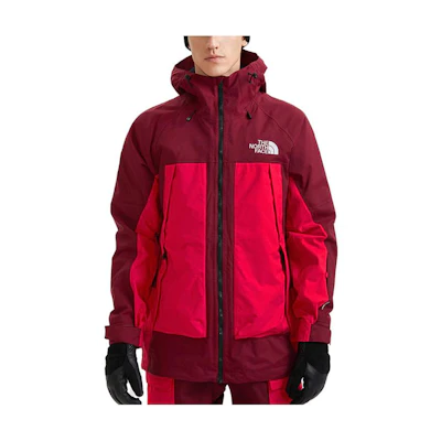 TNF Red Waterproof Hooded Hiking Jacket NF0A7UTQ-D0D