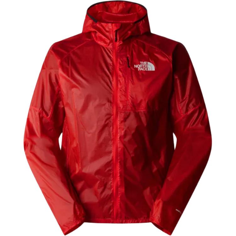 TNF Red Windproof Hooded Zip Jacket NF0A87GT-HCL