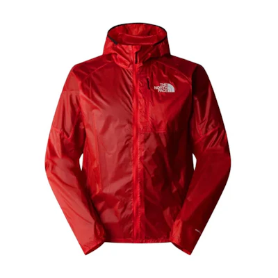 TNF Red Windproof Hooded Zip Jacket NF0A87GT-HCL