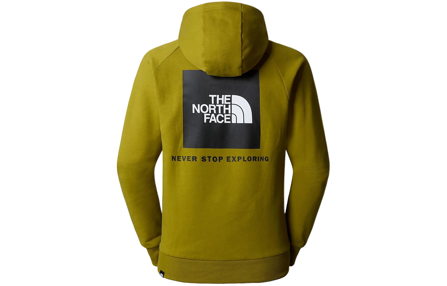TNF Redbox Geometric Logo Hoodie Green NF0A2ZWU-I0N