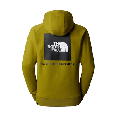 TNF Redbox Geometric Logo Hoodie Green NF0A2ZWU-I0N
